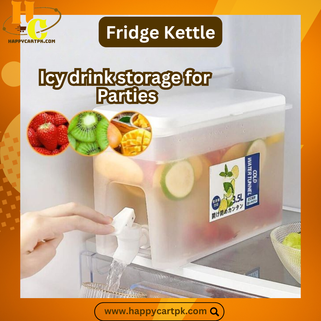3.5 Litter Cold Kettle With Faucet & large opening at the top