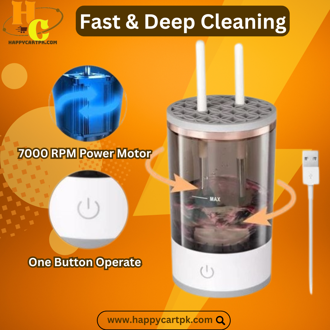 Electric USB Makeup Brush Cleaner