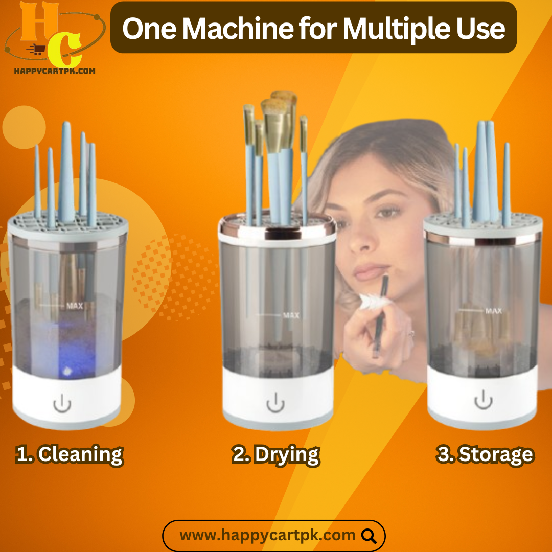 Electric USB Makeup Brush Cleaner
