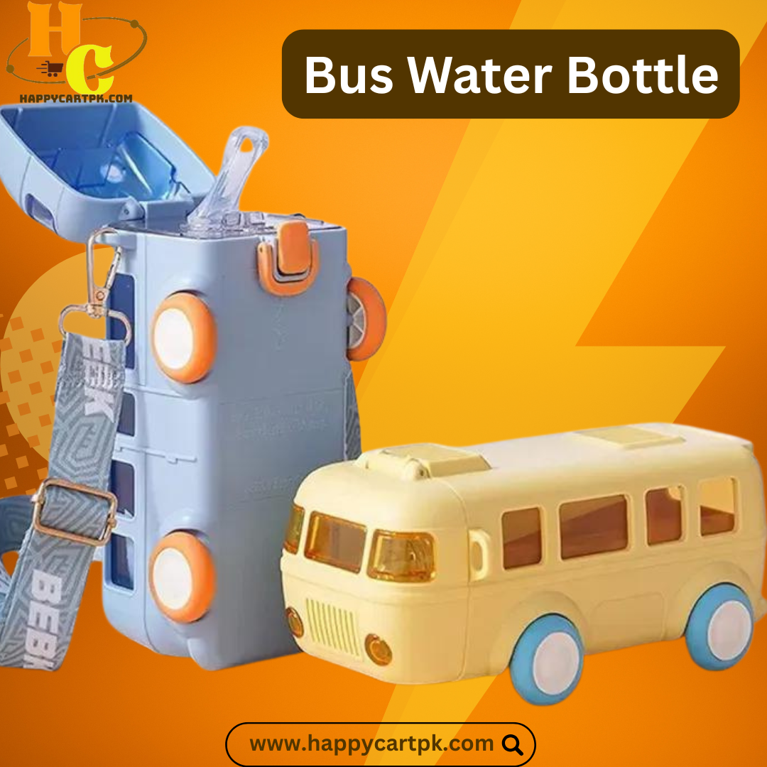 Bus Shaped Water Bottle - 500ml