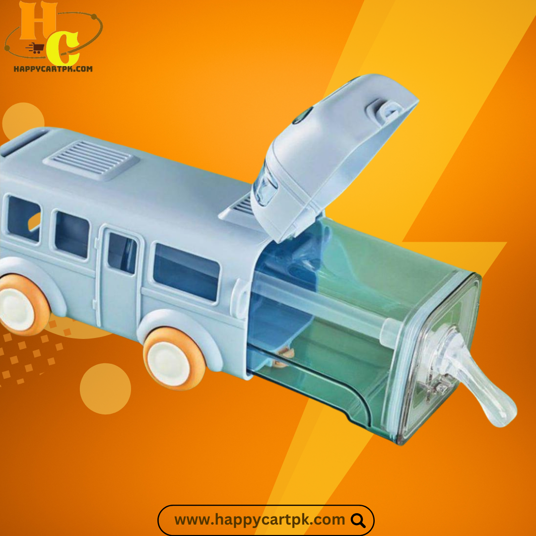 Bus Shaped Water Bottle - 500ml