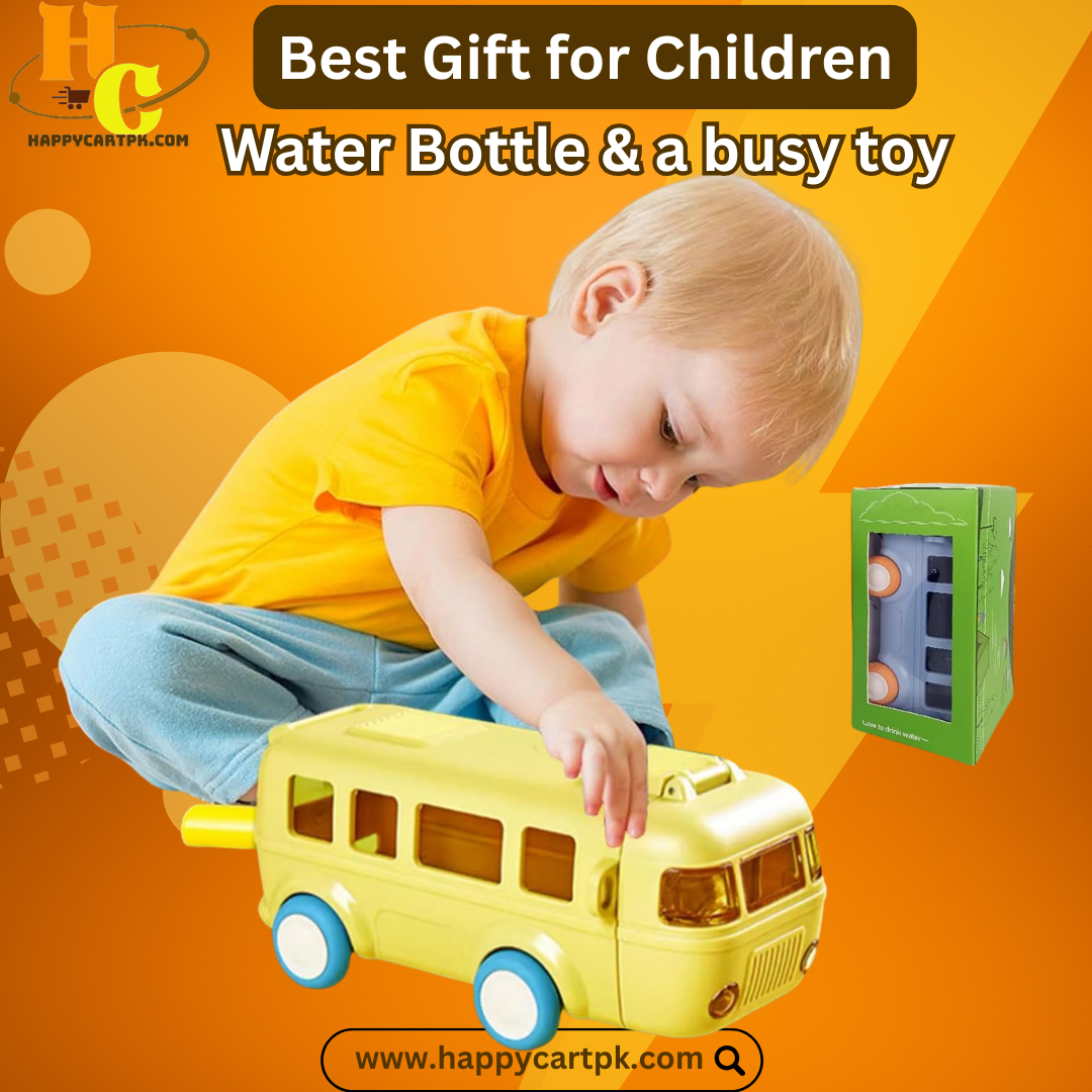 Bus Shaped Water Bottle - 500ml
