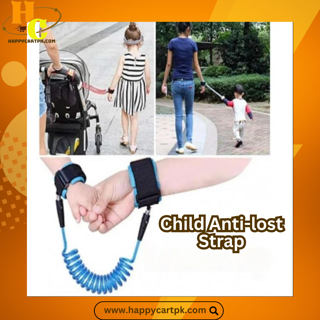 Safety Harness Strap Hand Belt Band For Toddlers - Anti Lost Child (Random Color)