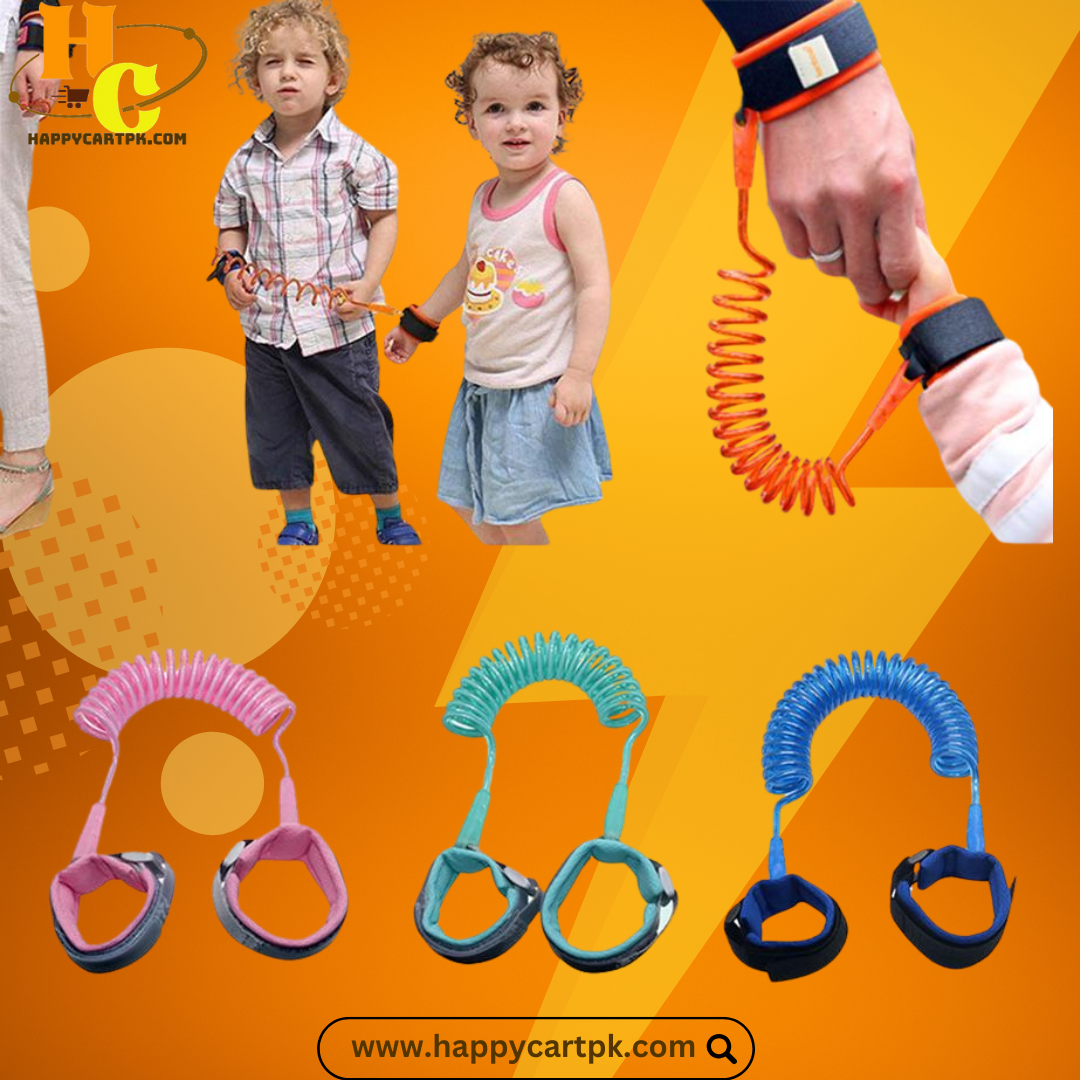 Safety Harness Strap Hand Belt Band For Toddlers - Anti Lost Child (Random Color)
