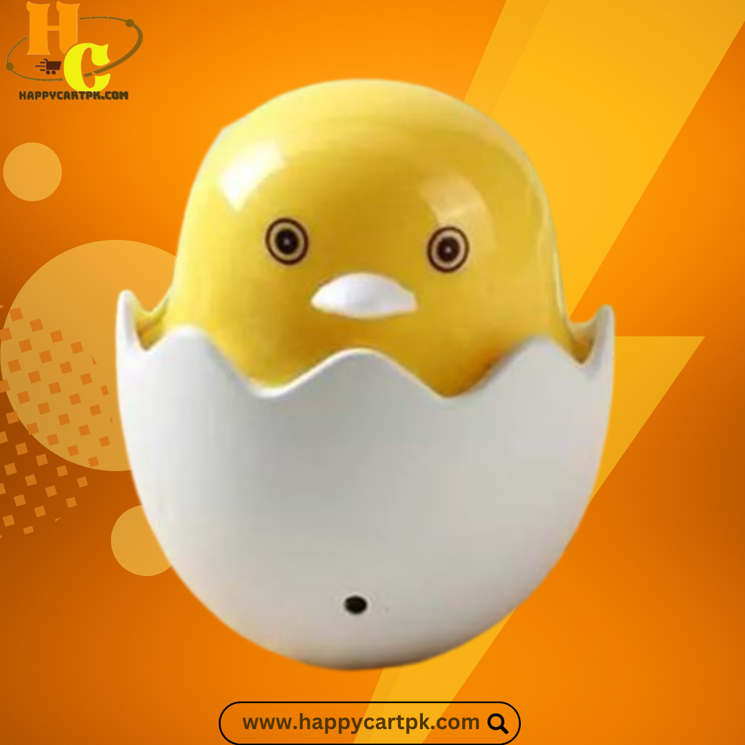 Yellow Duck Automatic Egg Shaped LED Light