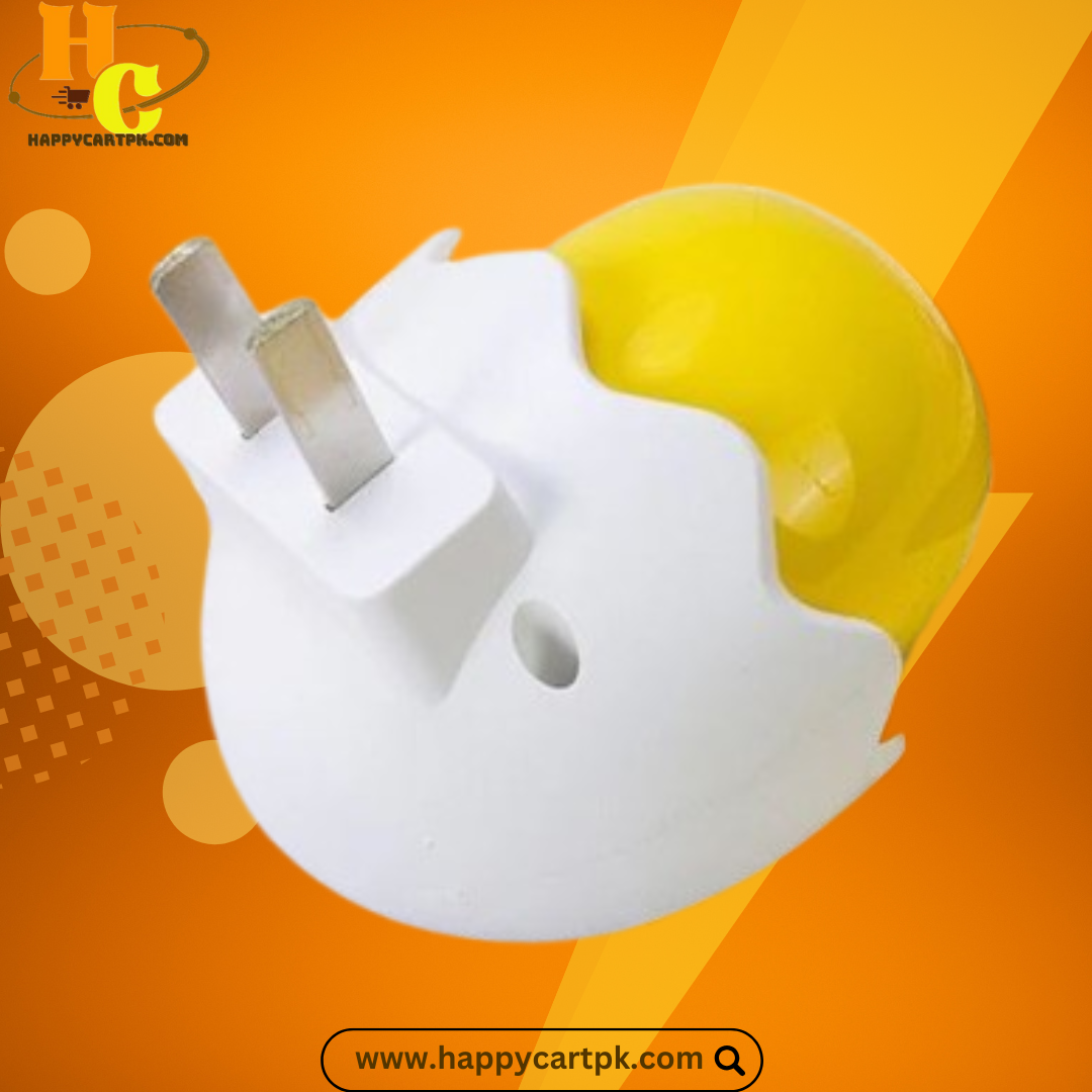 Yellow Duck Automatic Egg Shaped LED Light