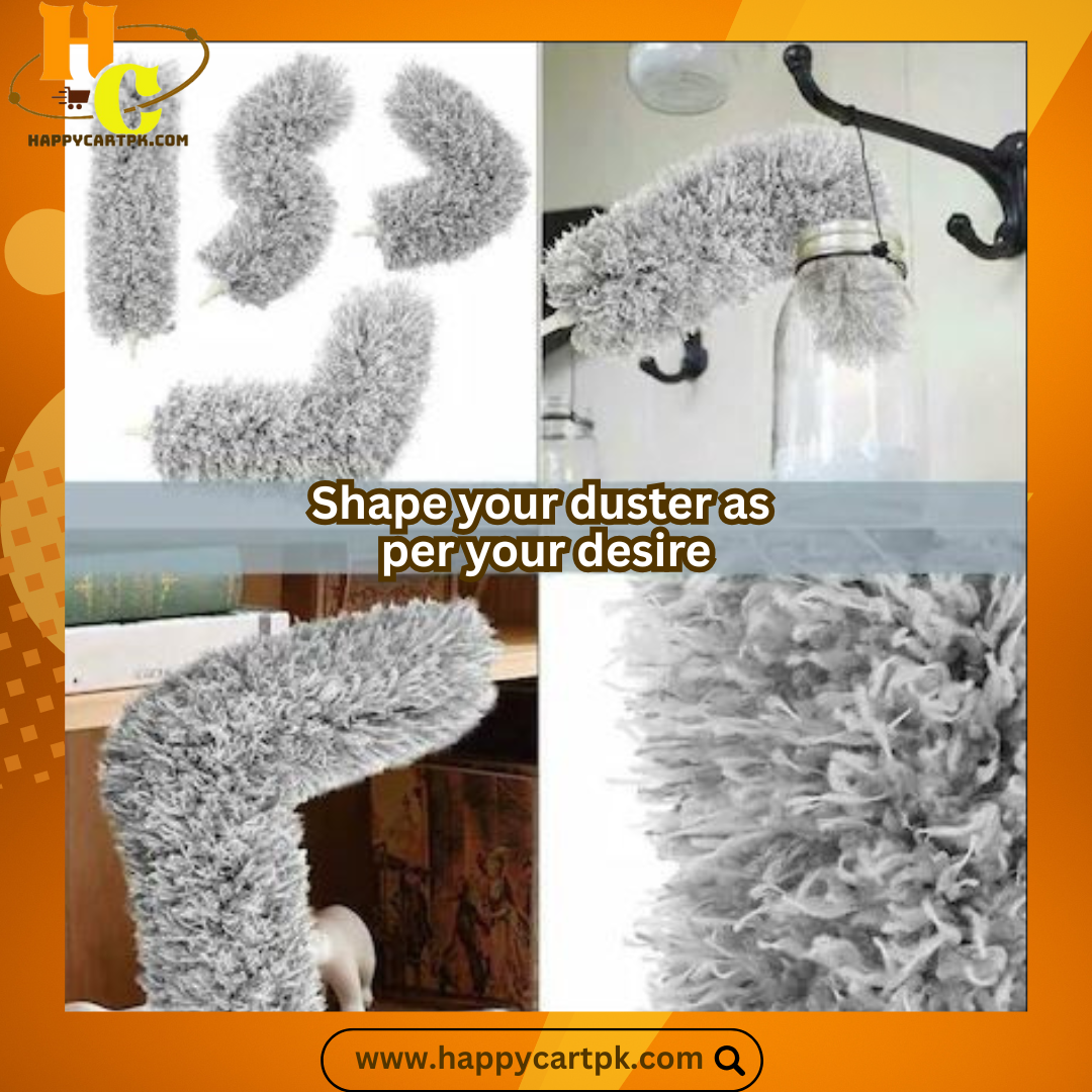 Extendable Telescopic Microfibre Duster