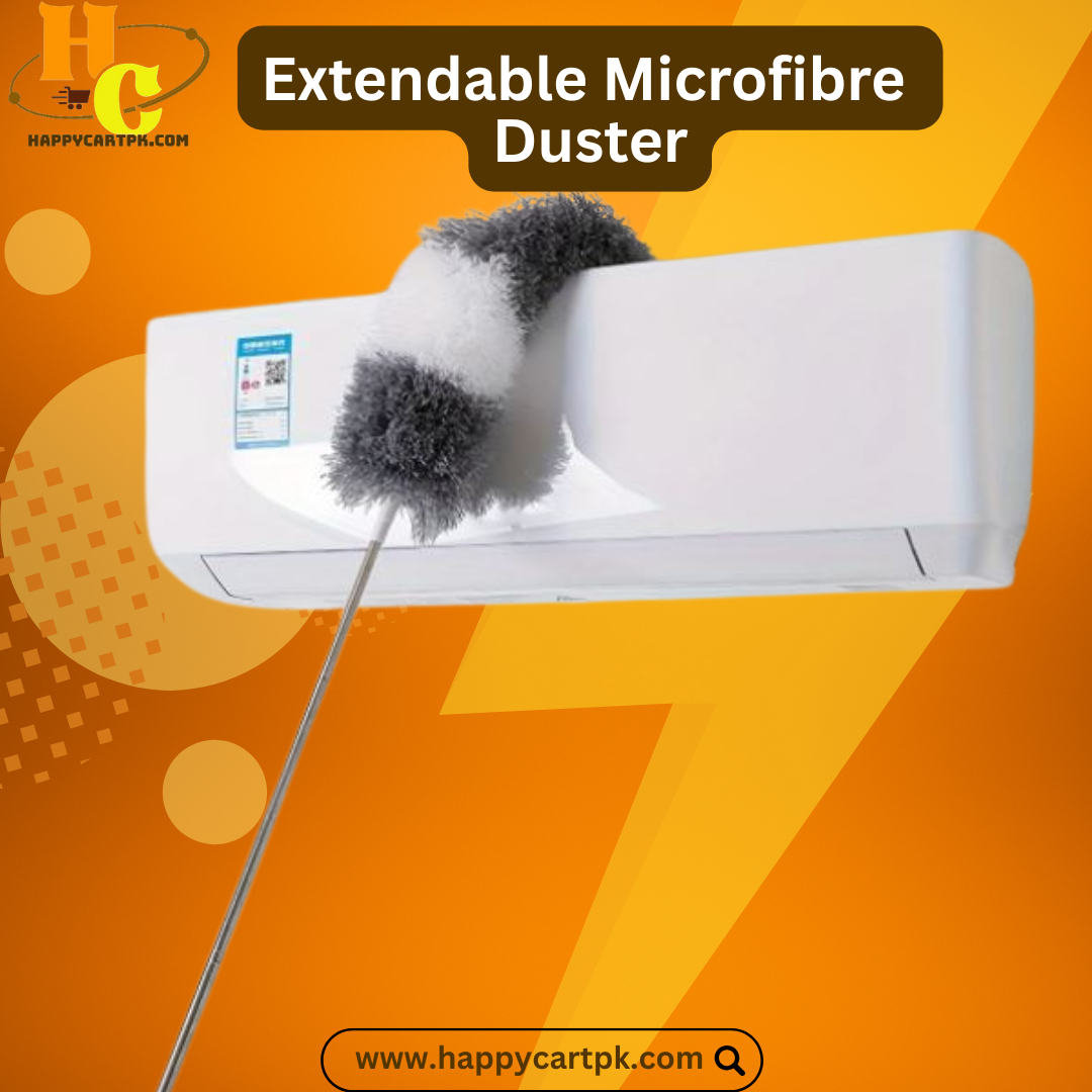 Extendable Telescopic Microfibre Duster