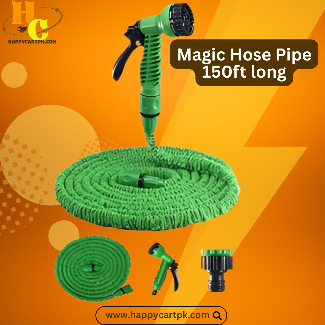 Expandable Magic Garden Hose – 100ft & 150ft (Random Color)
