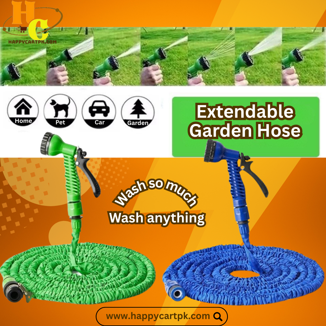 Expandable Magic Garden Hose – 100ft & 150ft (Random Color)