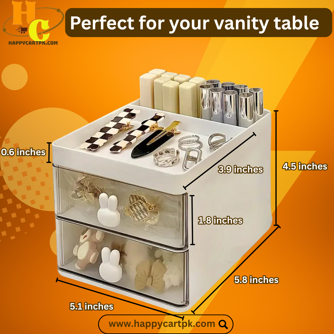 Rabit Handle Desk Organizer