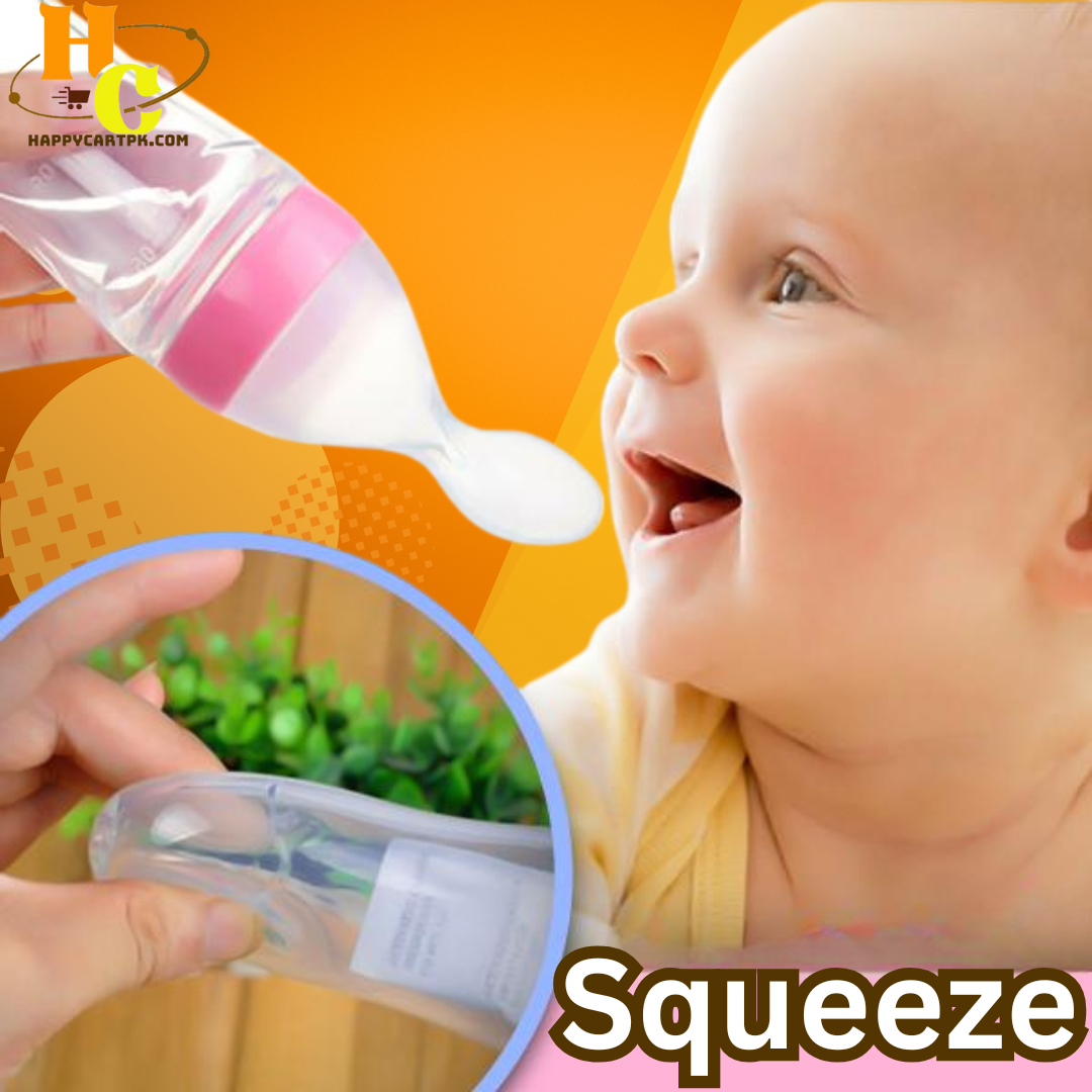 Food Pacifier + Feeder Spoon (Random Color)