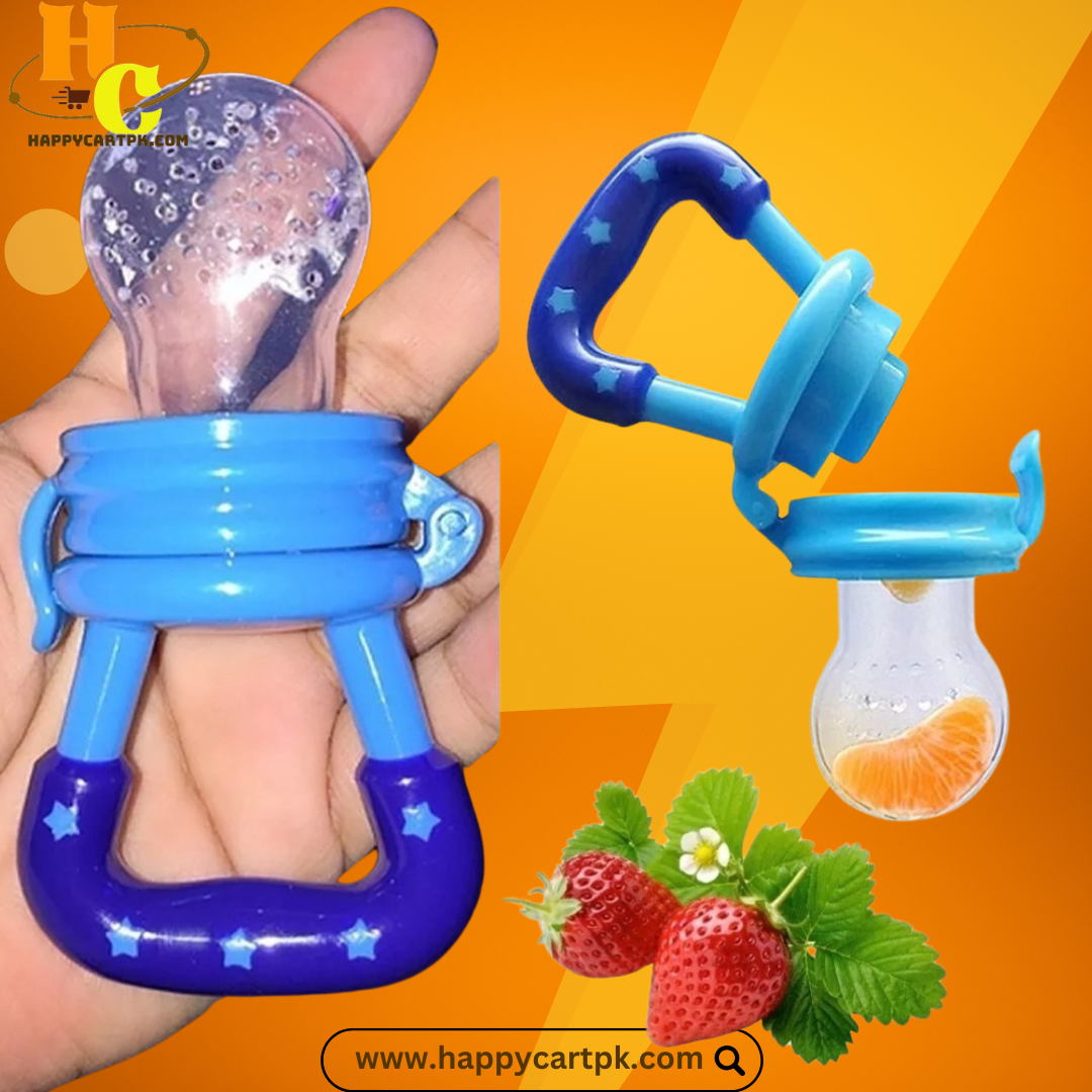 Food Pacifier + Feeder Spoon (Random Color)