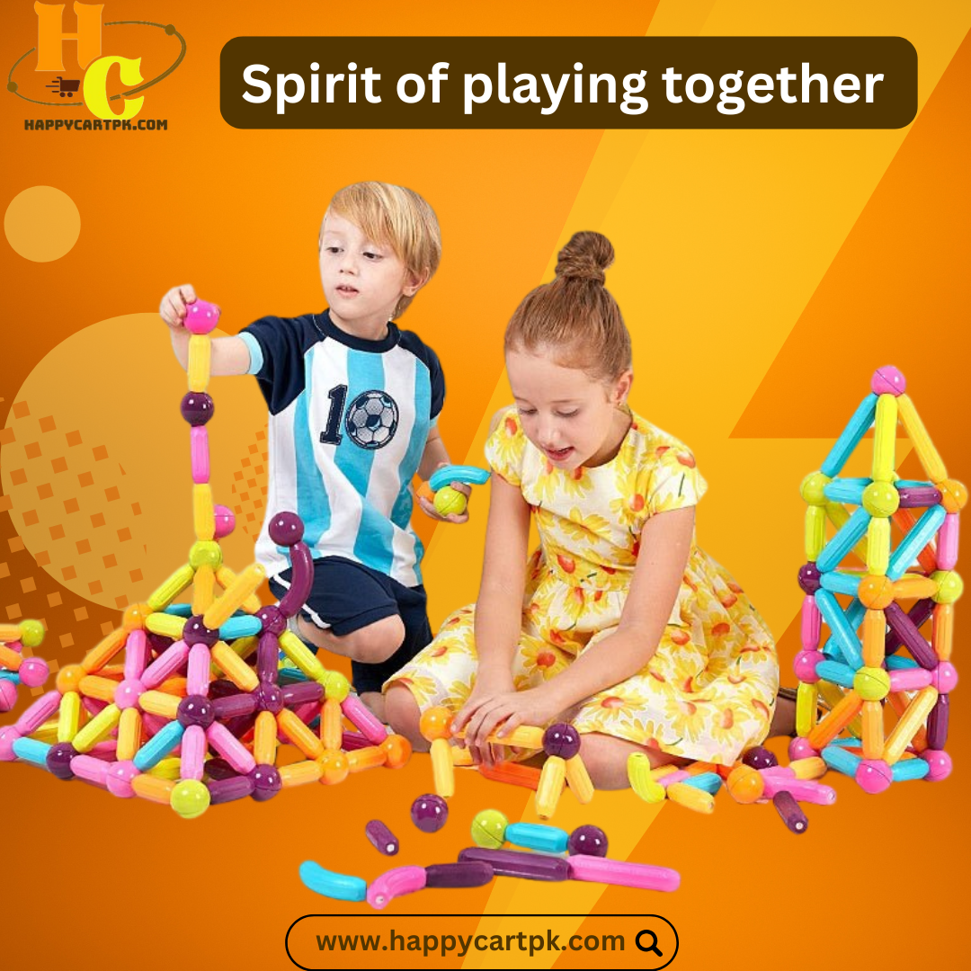 Magnetic Building Blocks DIY- Educational Toy