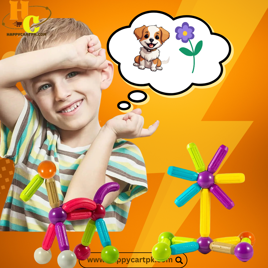 Magnetic Building Blocks DIY- Educational Toy