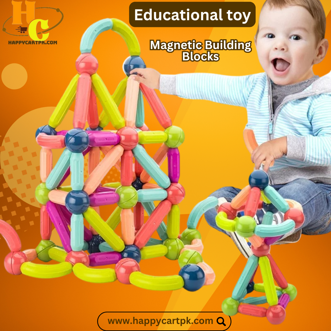 Magnetic Building Blocks DIY- Educational Toy