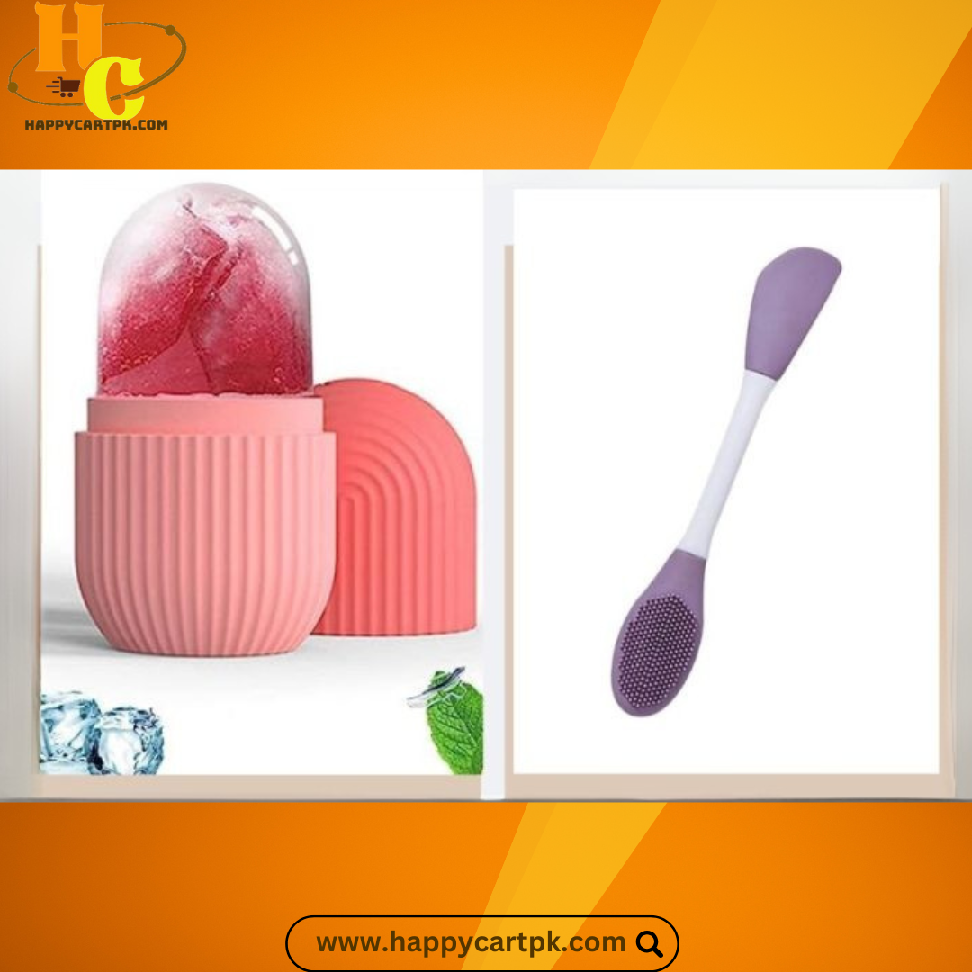Ice Roller + Silicon Mask Applicator (Random Color)