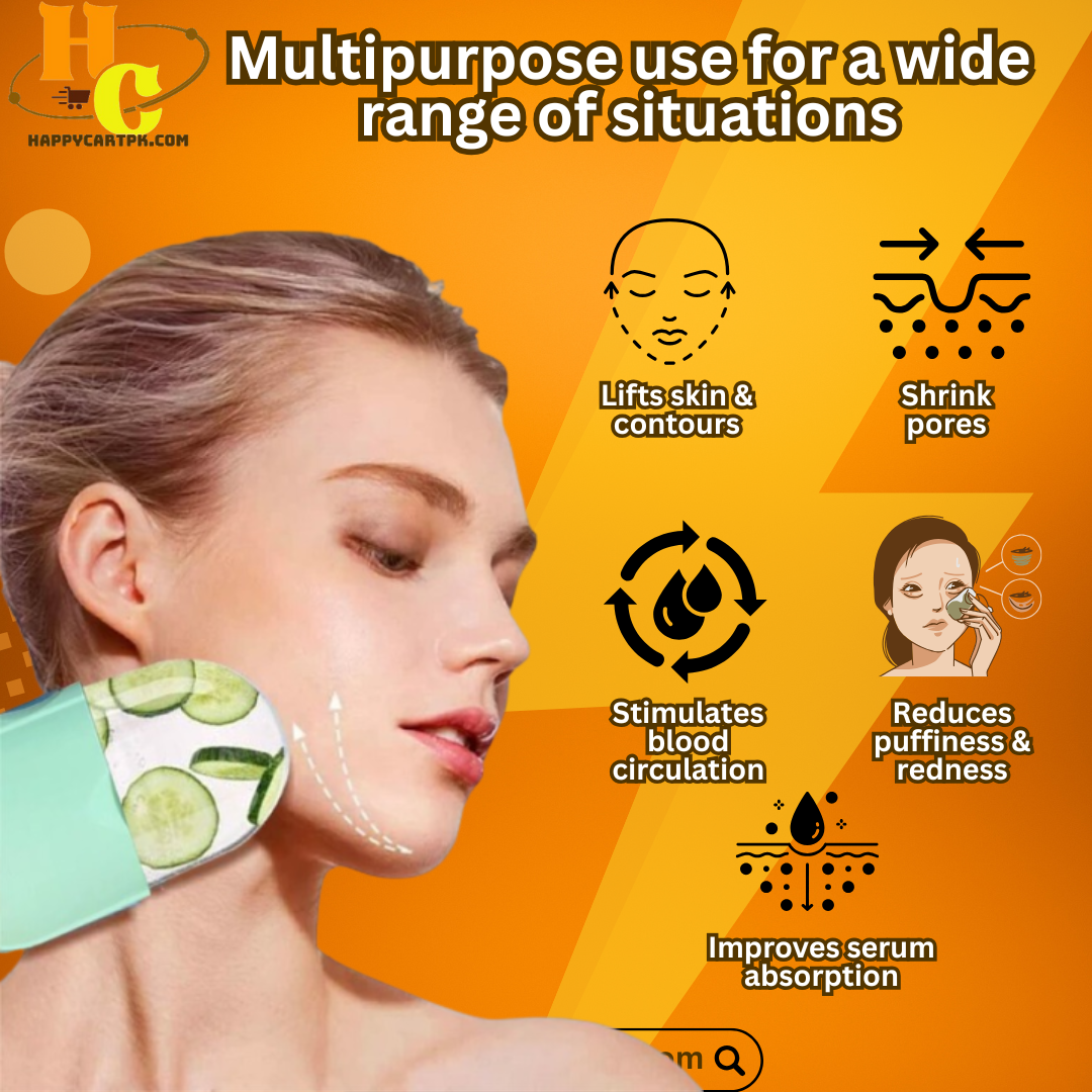 Ice Roller + Silicon Mask Applicator (Random Color)
