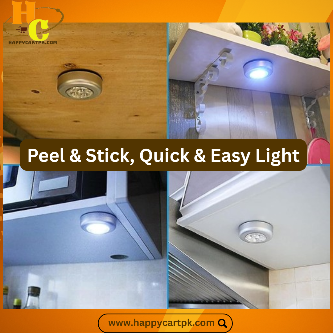 Tap LED Sticky Light- 3pcs