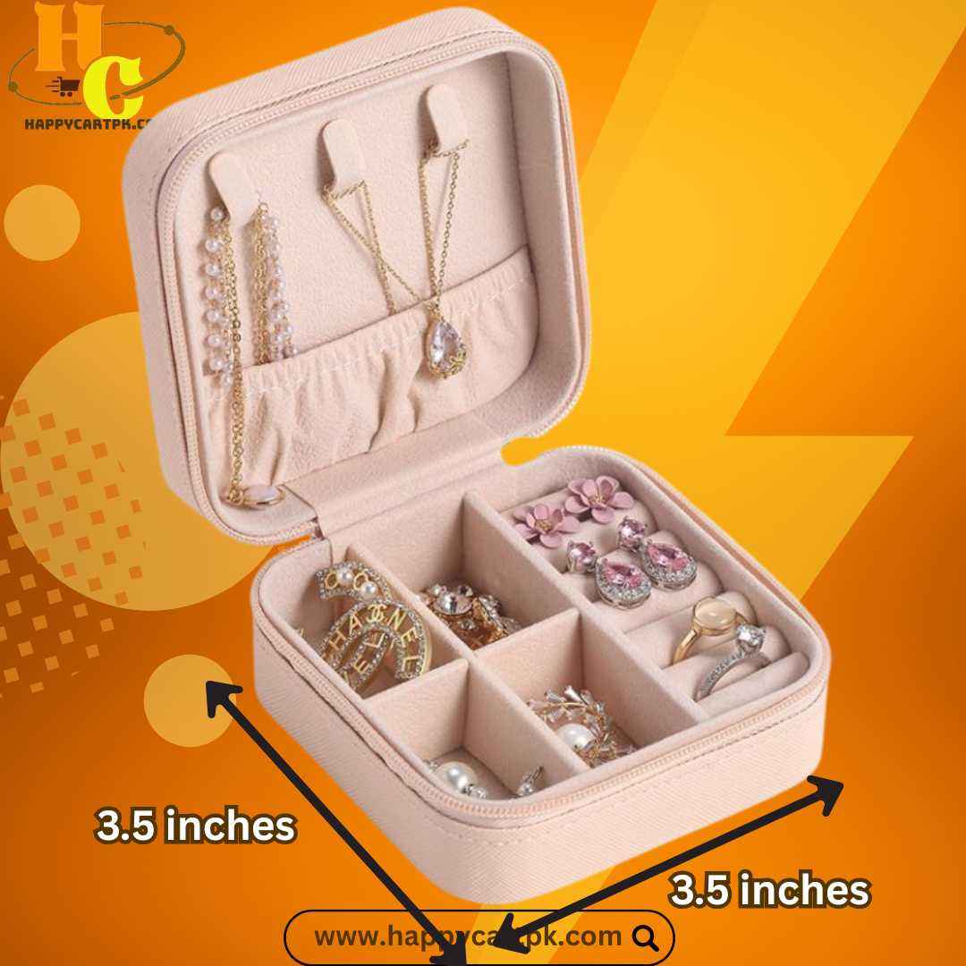 Travel Mini Jewellery Box (Random Color)