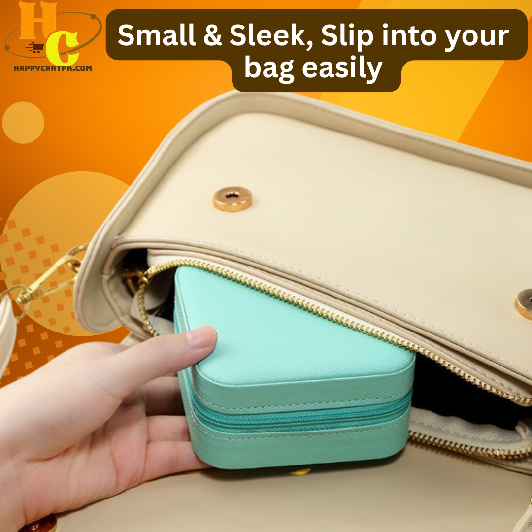 Travel Mini Jewellery Box (Random Color)