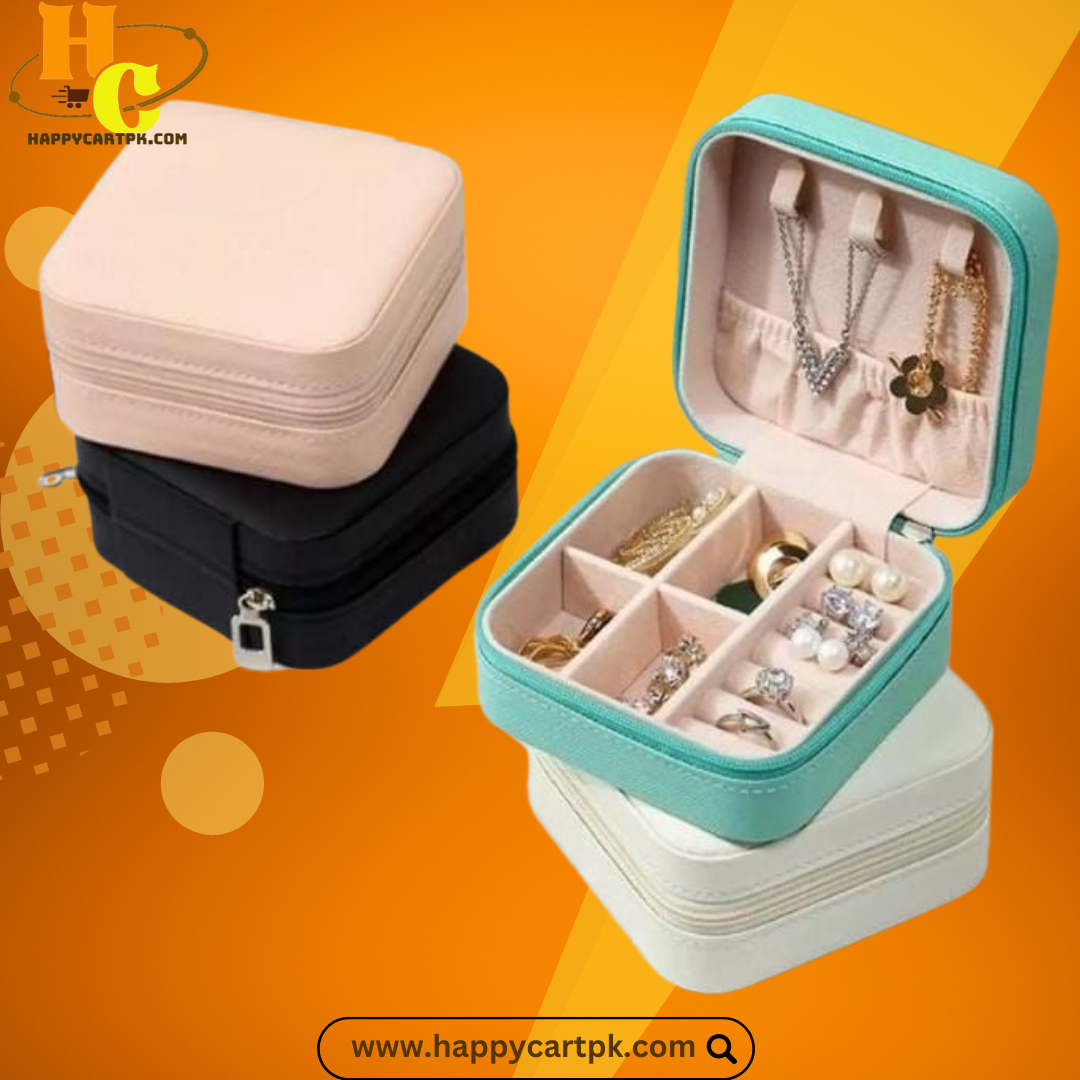 Travel Mini Jewellery Box (Random Color)